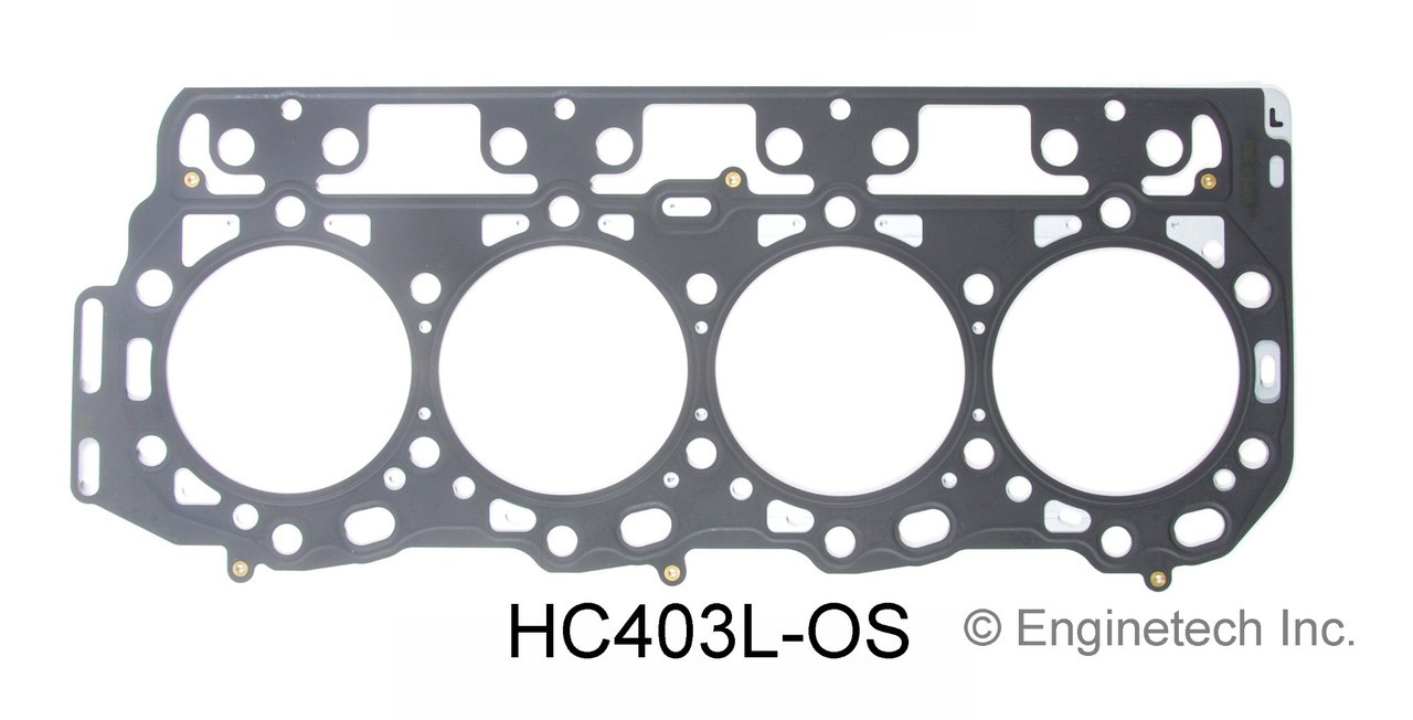 2010 GMC Savana 3500 6.6L Engine Cylinder Head Gasket HC403L-OS -142