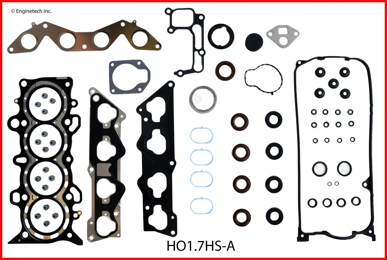 2001 Honda Civic 1.7L Engine Gasket Set HO1.7K-1 -3