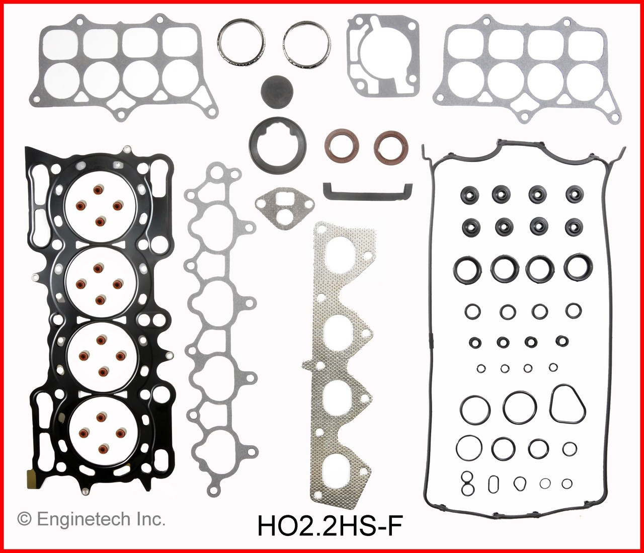 1998 Honda Prelude 2.2L Engine Cylinder Head Gasket Set HO2.2HS-F -2