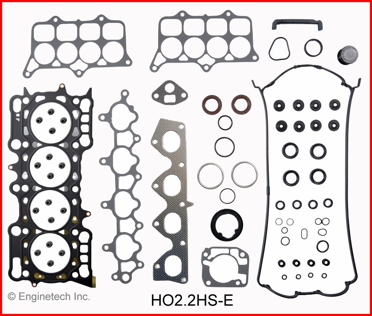 1993 Honda Prelude 2.2L Engine Gasket Set HO2.2K-4 -1