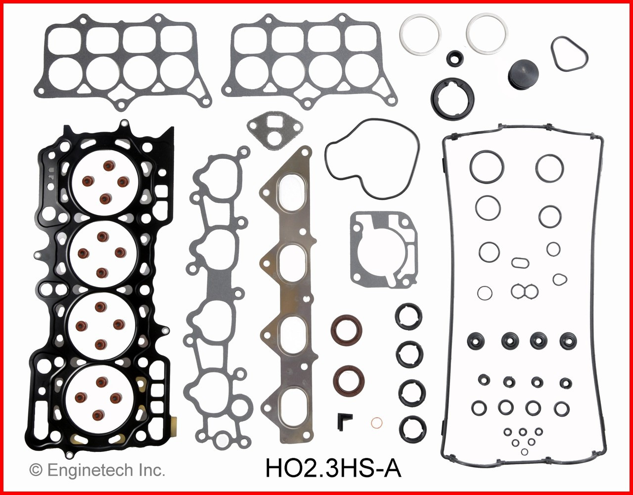 1996 Honda Prelude 2.3L Engine Cylinder Head Gasket Set HO2.3HS-A -7