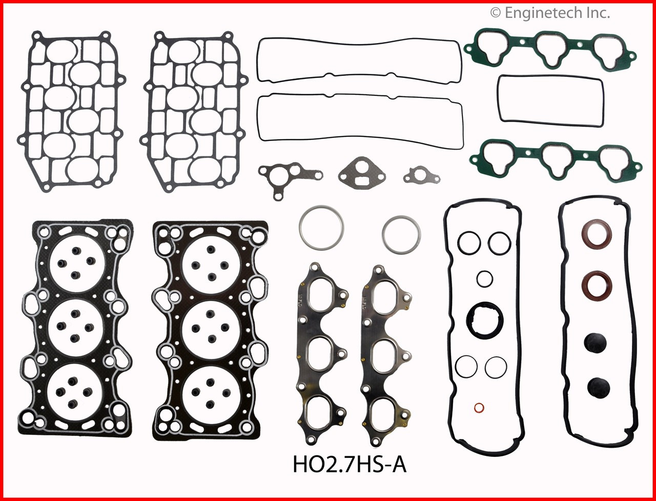 1995 Honda Accord 2.7L Engine Gasket Set HO2.7K-1 -1