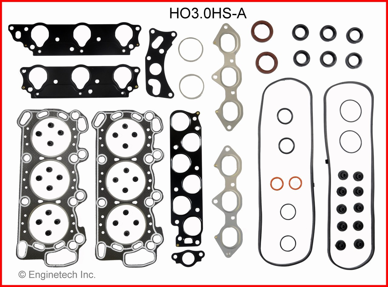 1999 Honda Accord 3.0L Engine Gasket Set HO3.0K-2 -7