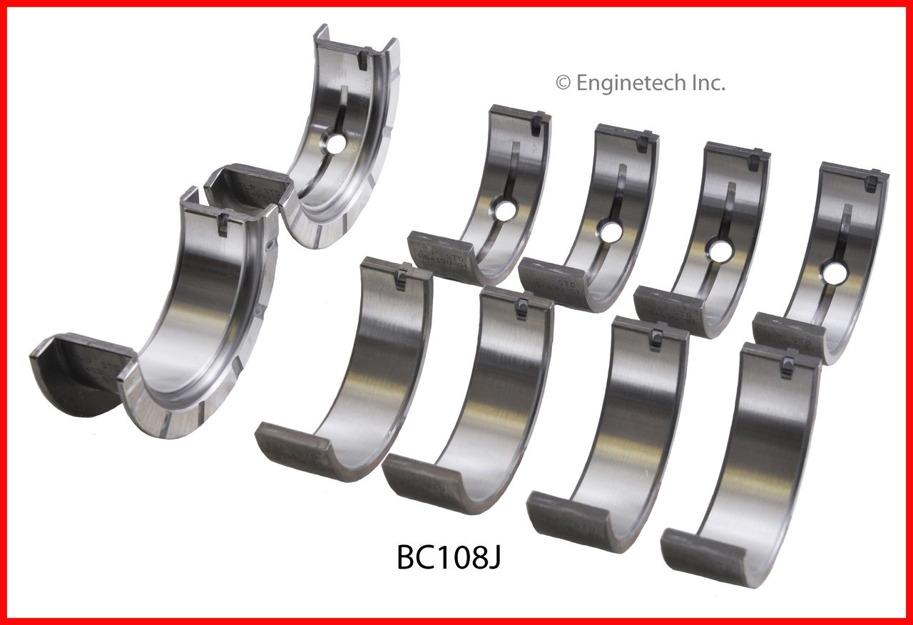 2005 Pontiac Grand Am 2.2L Engine Crankshaft Main Bearing Set BC108J -120