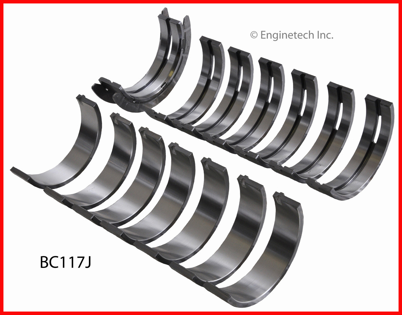 2007 GMC Envoy 4.2L Engine Crankshaft Main Bearing Set BC117J -114