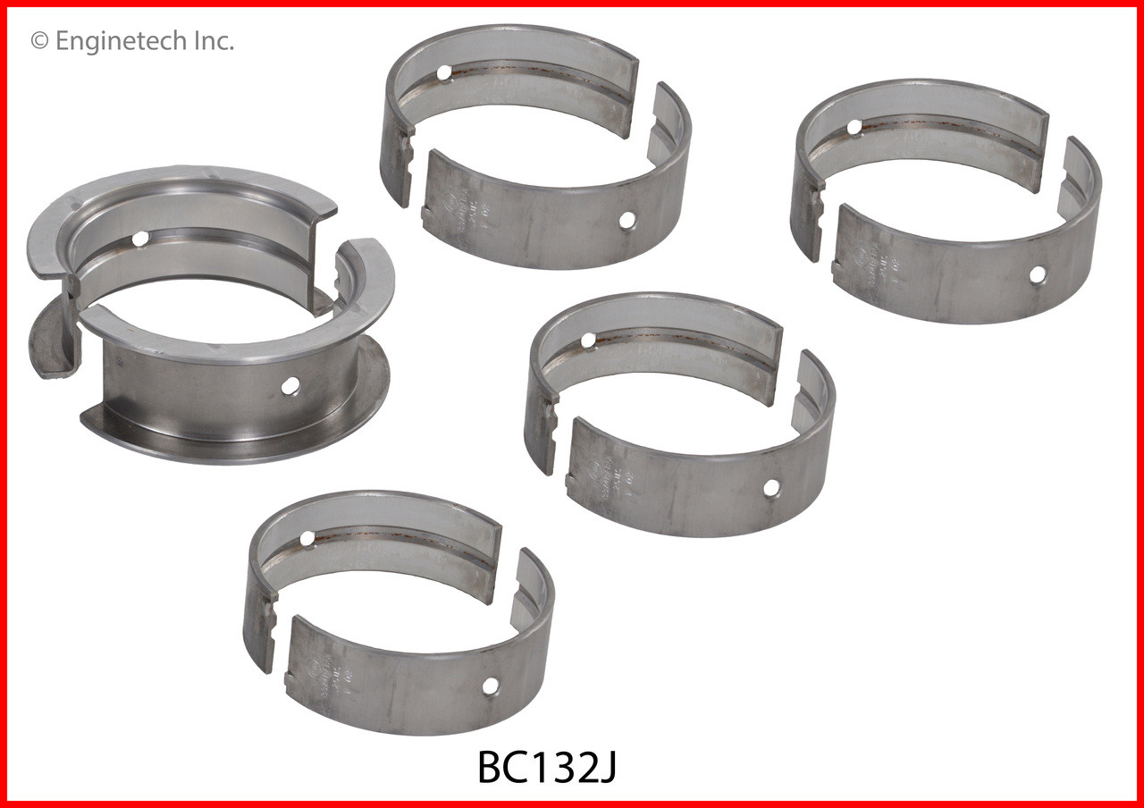 1990 Cadillac Seville 4.5L Engine Crankshaft Main Bearing Set BC132J -12