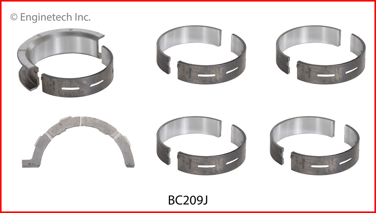 2014 Ford F-150 5.0L Engine Crankshaft Main Bearing Set BC209J -18