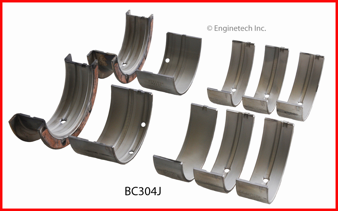 1985 Chevrolet Caprice 5.7L Engine Crankshaft Main Bearing Set BC304J -1998