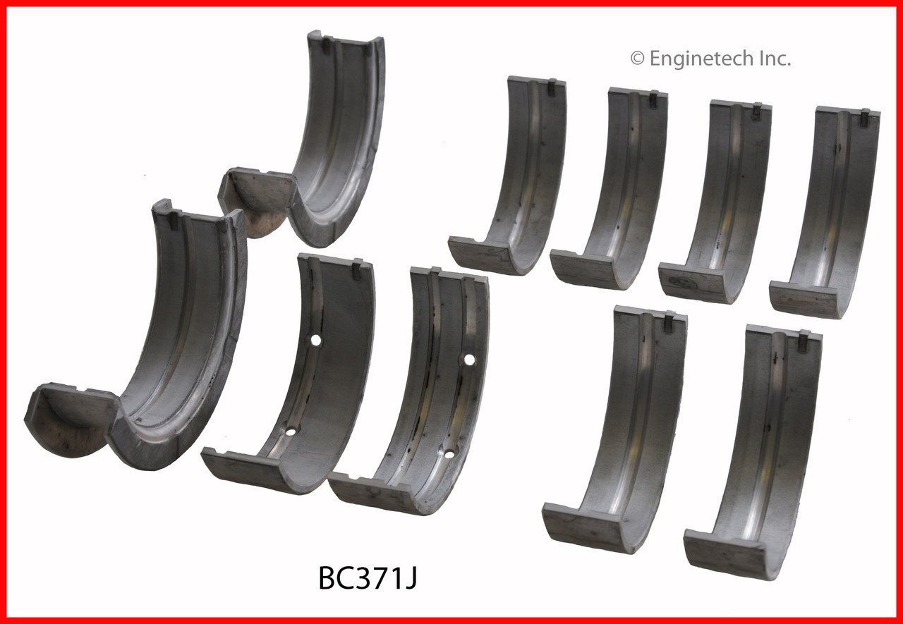 1985 Oldsmobile Firenza 2.0L Engine Crankshaft Main Bearing Set BC371J -36