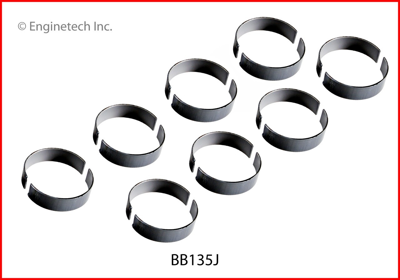 2009 Ford F-250 Super Duty 6.4L Engine Connecting Rod Bearing Set BB135J -9