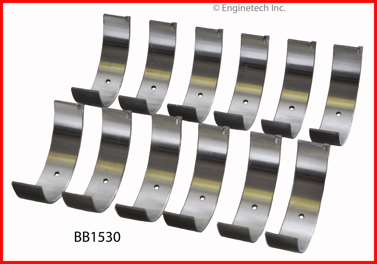 2011 Mitsubishi Endeavor 3.8L Engine Connecting Rod Bearing Set BB1530 -210