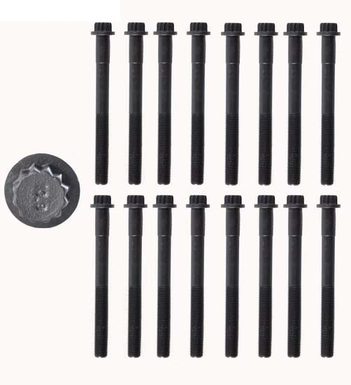 1988-1995 Toyota 3.0L 2958ci SOHC V6 12V 3VZE 87.50mm Bore Head Bolt Set HB157 -EP1