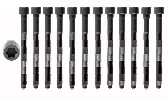 2008-2014 Volkswagen 2.5L 2480ci L5 20V CBTA, CBUA Naturally Aspirated 82.50mm Bore Head Bolt Set HB269 -EP3
