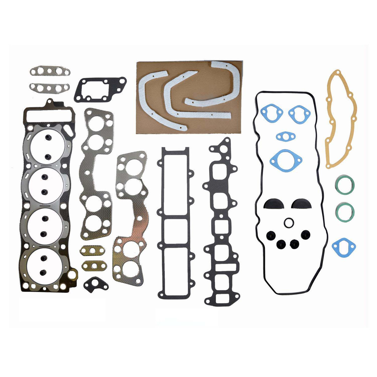 1981-1995 Toyota 2.4L 2366ci SOHC L4 8V 22R,RE,REC Naturally Aspirated 92.00mm Bore Full Gasket Set TO2.4K-3 -EP2