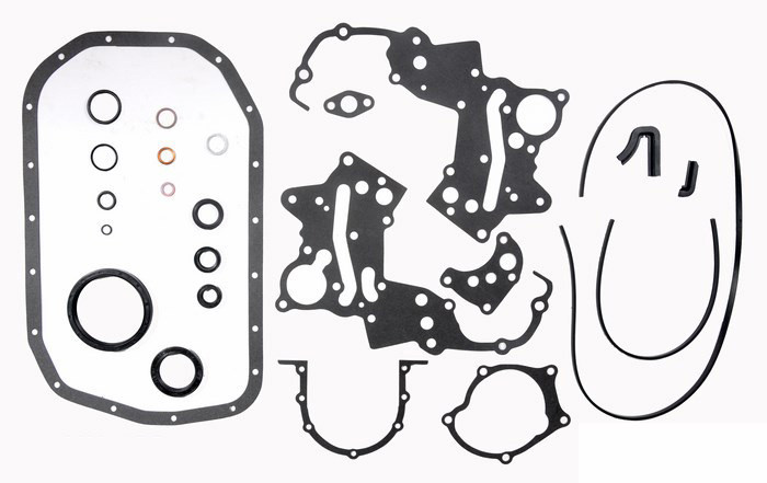 1985-1987 Mitsubishi 2.4L 2351ci SOHC L4 12V G64B 86.50mm Bore Lower Gasket Set MI2.4CS -EP3