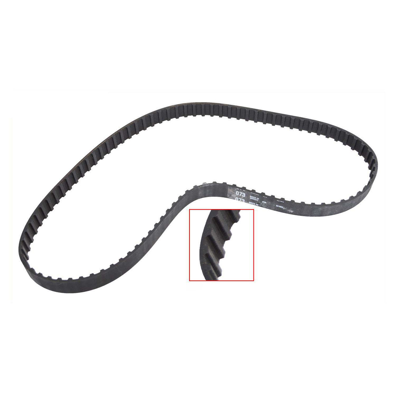 1986-1989 Hyundai 1.5L 1468ci SOHC L4 12V G15B/G4AJ 75.50mm Bore Timing Belt TB073 -EP3