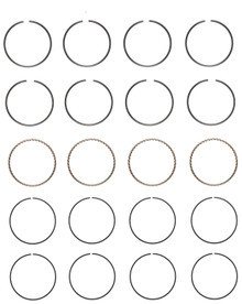2003-2006 Mitsubishi 2.0L 1997ci DOHC L4 16V "D,C" 4G63T Turbo 85.00mm Bore Piston Ring Set C33464 -EP1
