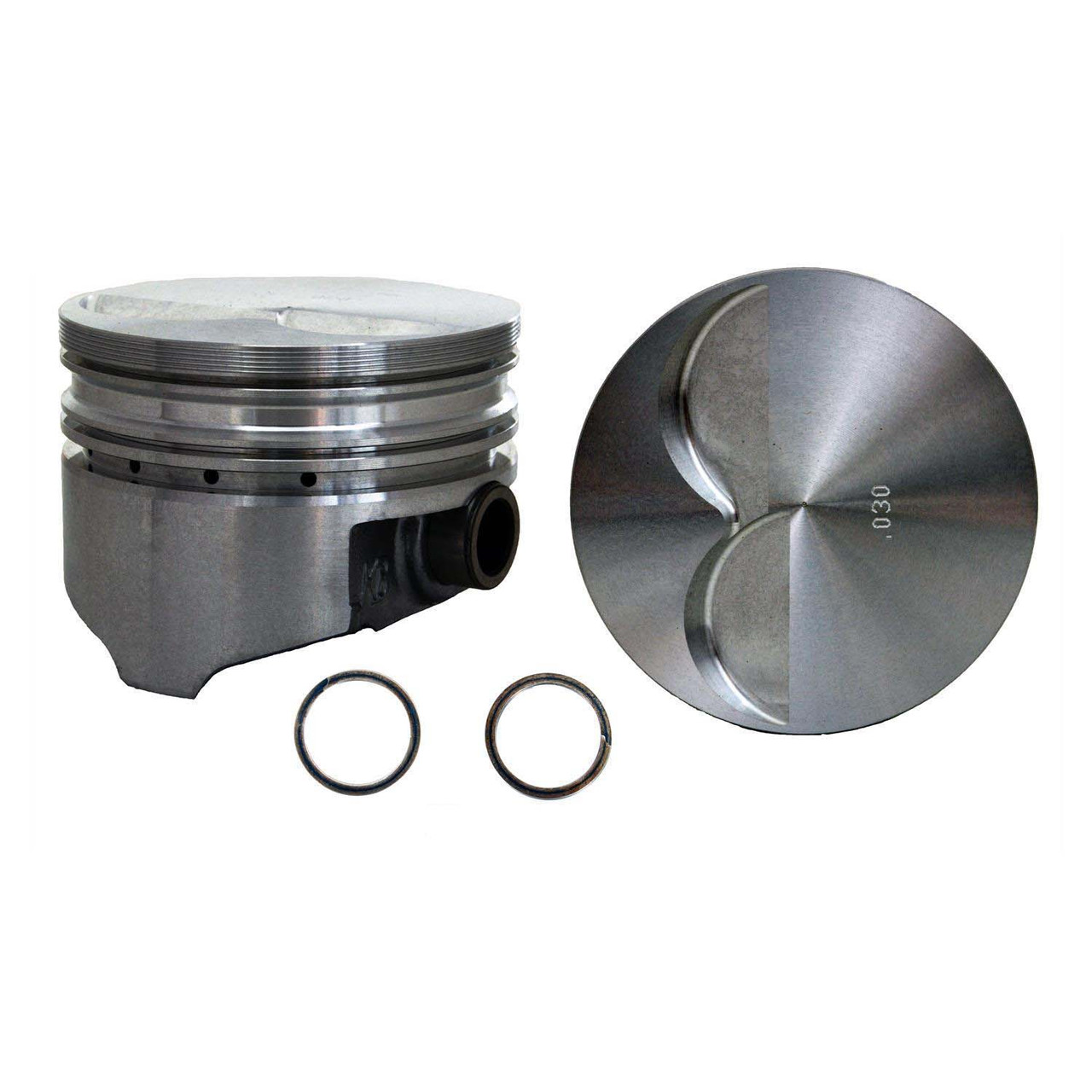 Piston Set - Kb Ford 351W Hyper Flat Top 5.956" Rod - Enginetech KB151(8)