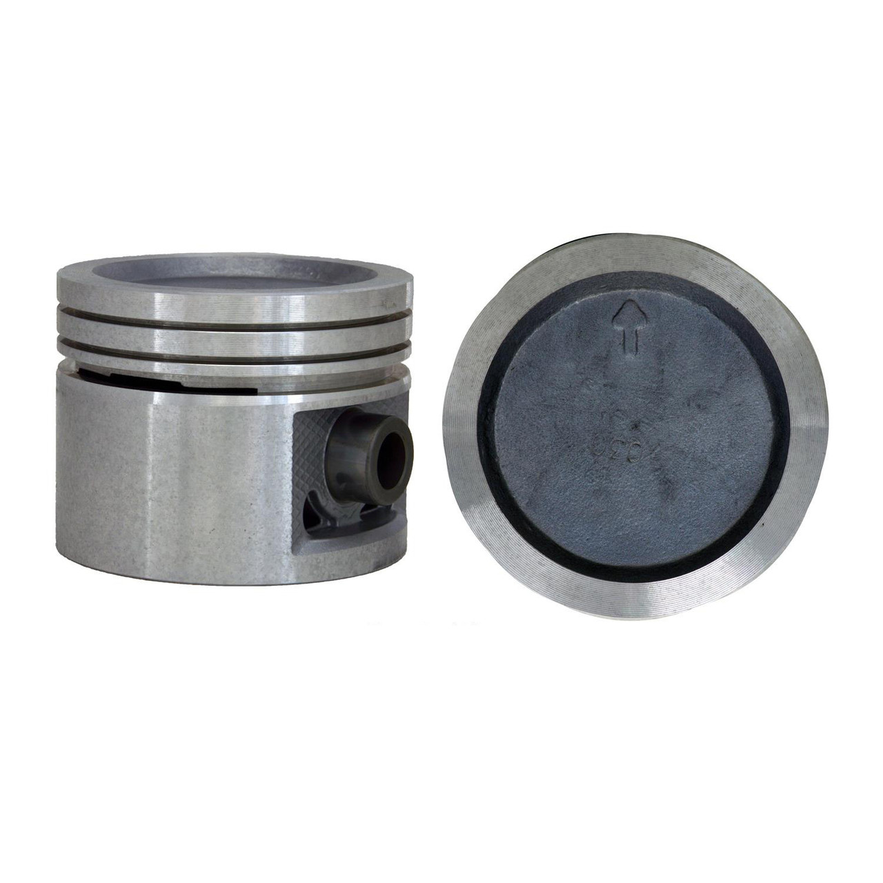 Piston Set - GM Buick 5.7L 350 Dish Top - Enginetech P1504(8)