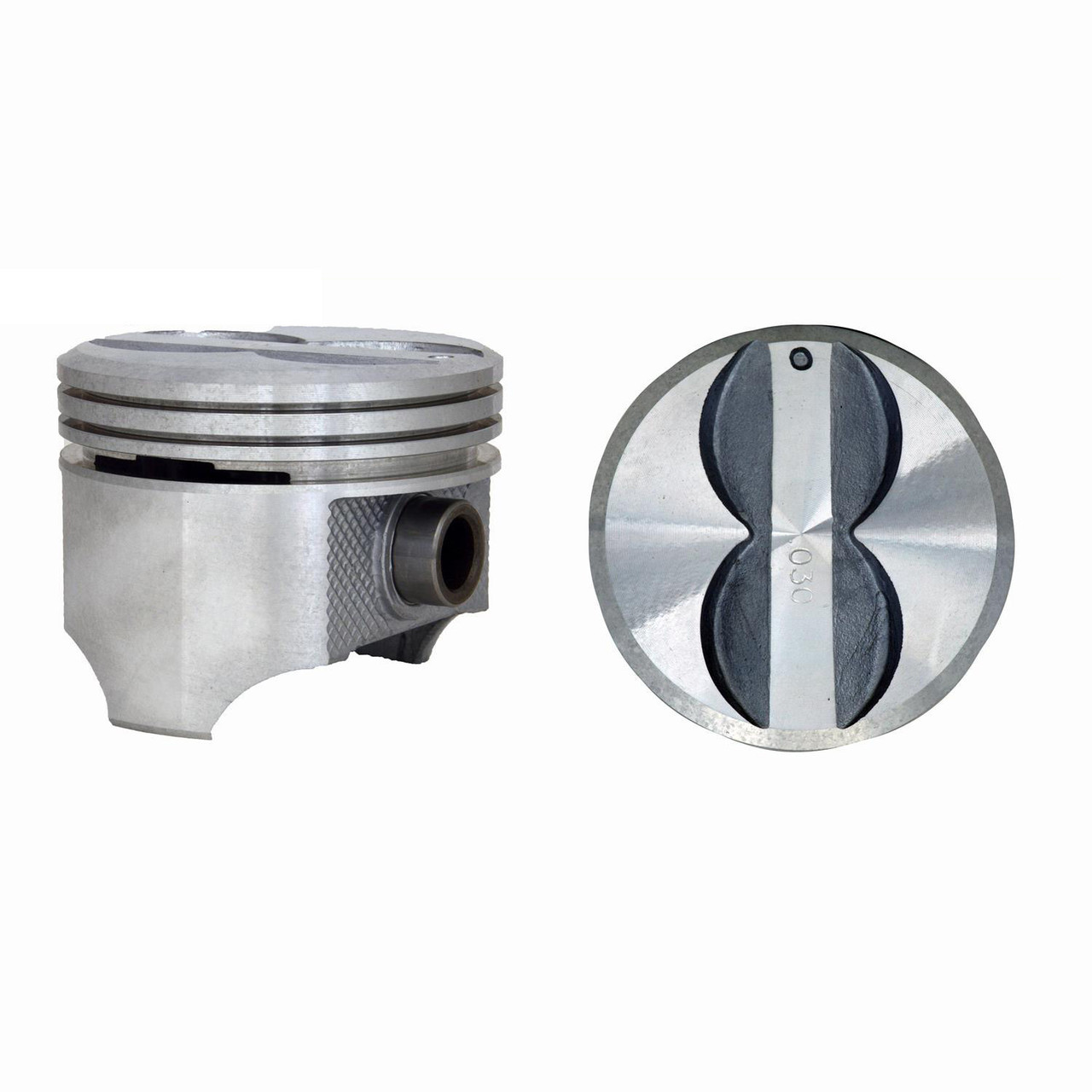 Piston Set - GM Chevrolet 5.0L 307 Flat Top - Enginetech P1540(8)