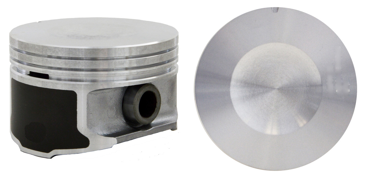 Piston Set (Qty. 6) - Ford 3.8L 232 Dish Top - Enginetech P3049(6)