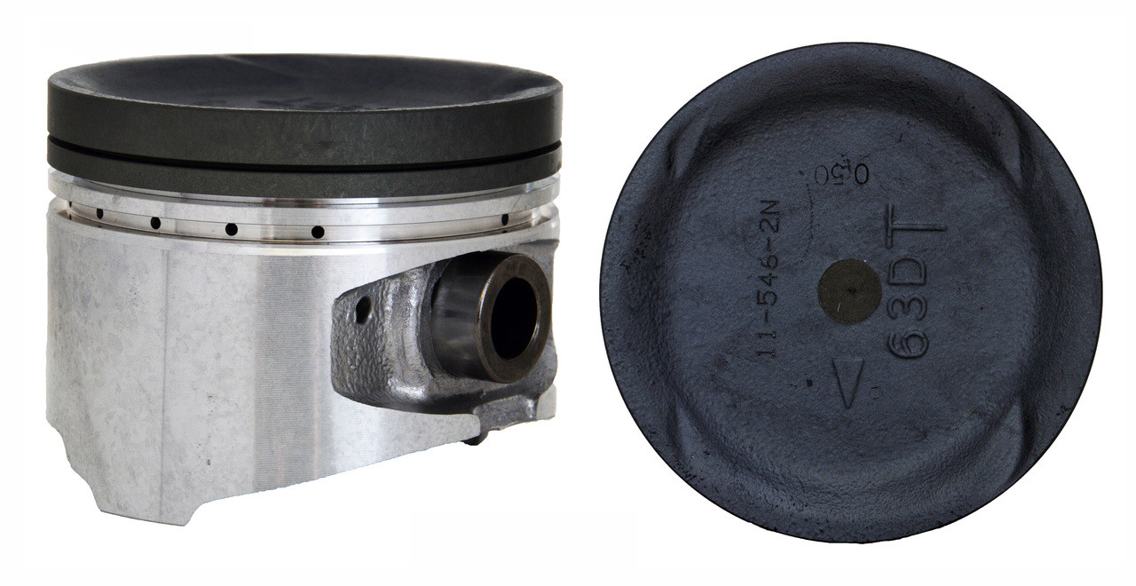 Piston (Single) - Chrysler Mitsubishi 2.0L 4G63T - Enginetech P4546(1)