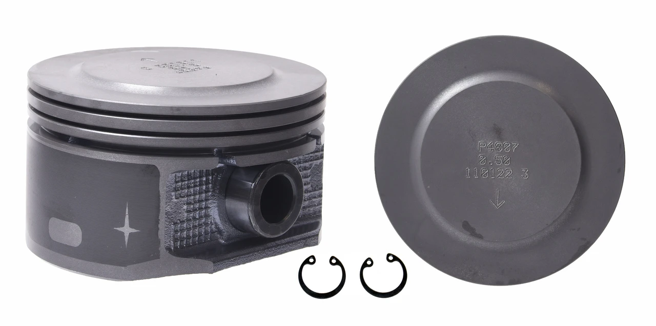 Piston Set - Chrysler Dodge 4.7L 287 Dome Top Coated Skirts - Enginetech P4807(8)