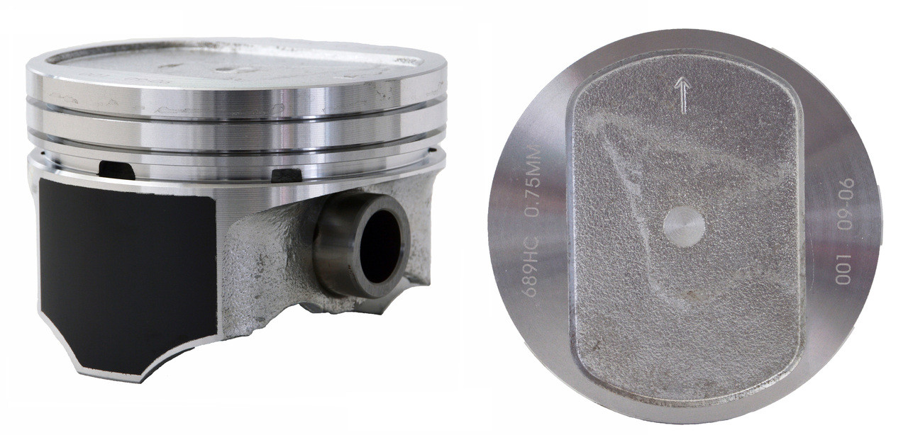 Piston Set - Chrysler Dodge 5.9L 360 Dish Top - Enginetech P5027(8)