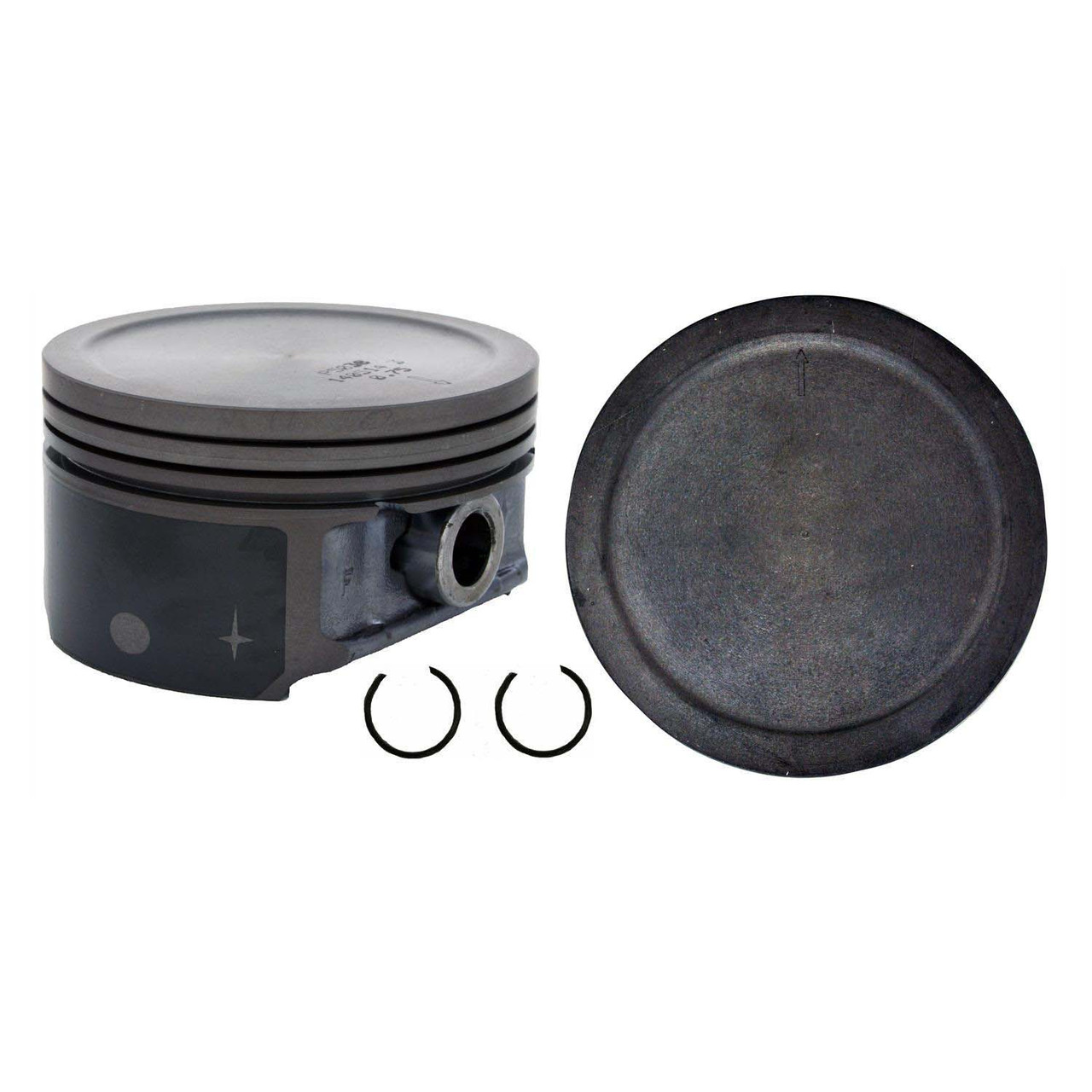 Piston Set (Qty. 8) - GM Chevrolet 6.0L 364 Dish Top - Enginetech P5038(8)