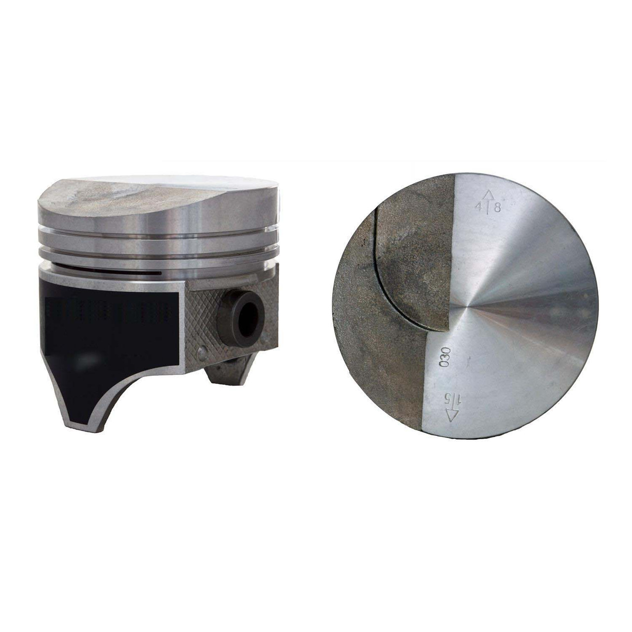 Engine Part - Piston Set Piston GM Chevrolet 409 10:1 Cr - Enginetech P6007(8)