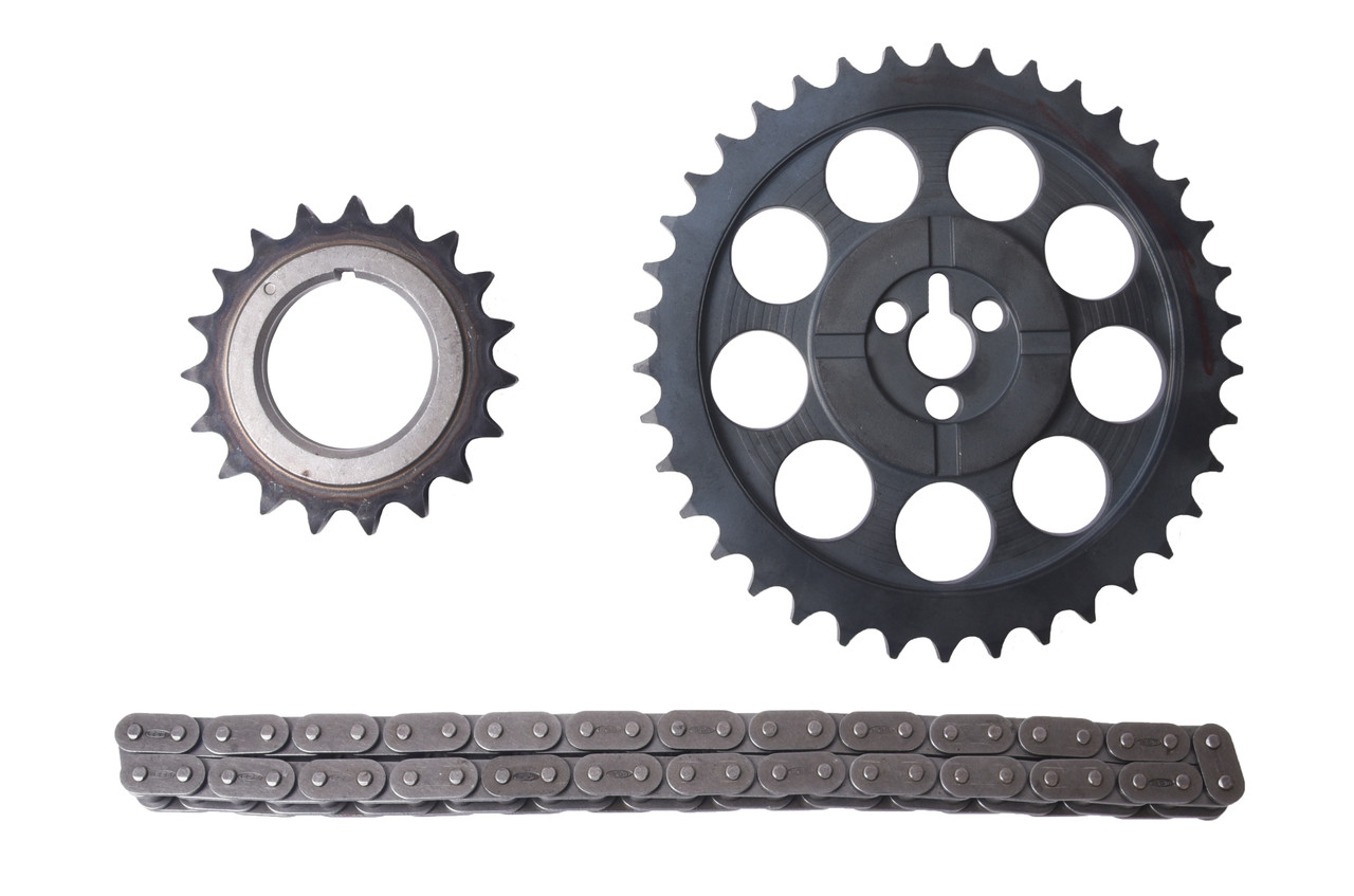 Timing Chain Set (Single Roller) - GM Chevrolet 7.4L 454 Vin J Single Roller Set - Enginetech TS450