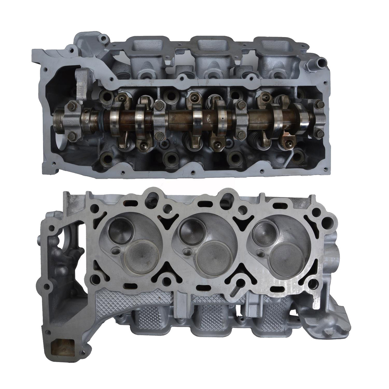 Remanufactured Cylinder Head (Left) (Complete) - Chrysler Jeep 3.7L 226 SOHC Reman - Enginetech CH1001R