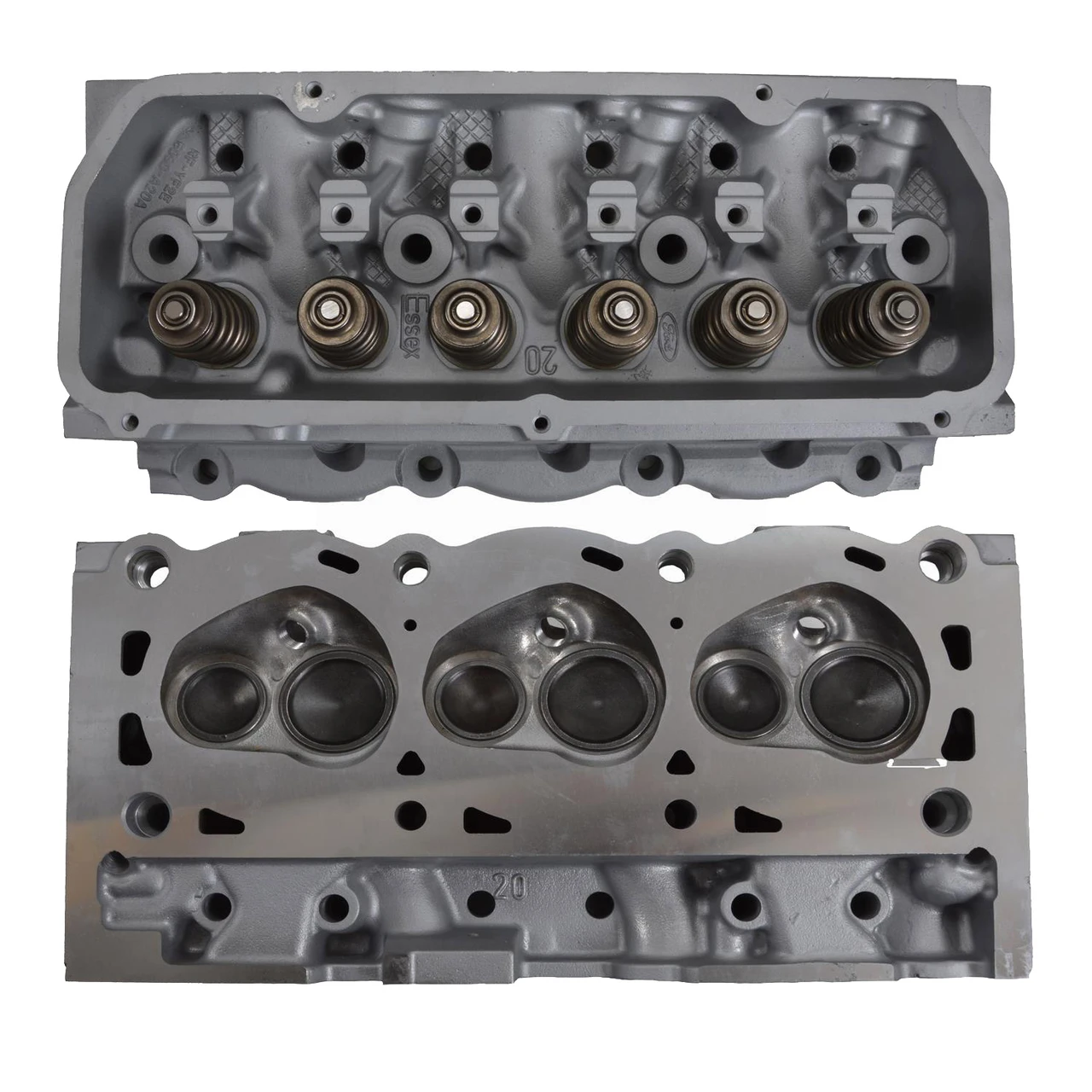 Cylinder Head - Complete CYL HEAD COMPLETE FORD 4.2L 256 OHV #YF2E - Reman - Enginetech CH1036R