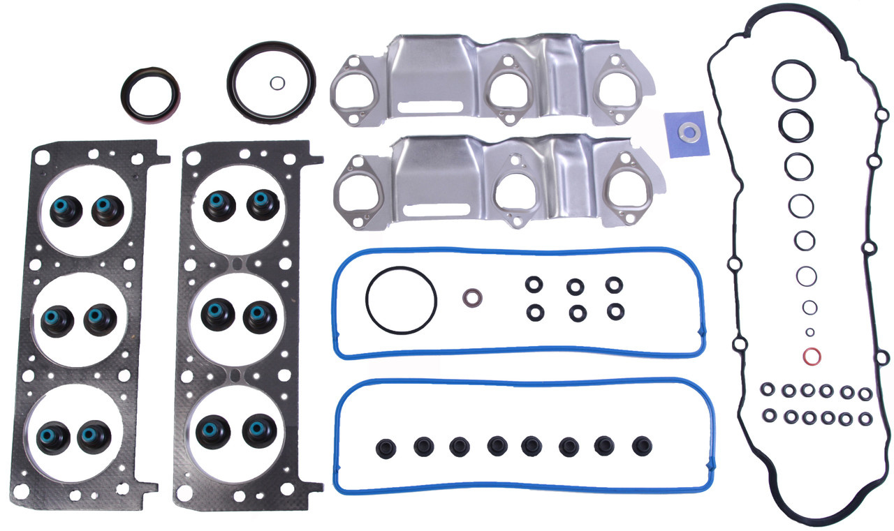 Full Gasket Set - GM Chevrolet 3.1L 189 Vin M First Design Intake Gasket - Enginetech C3.1-64