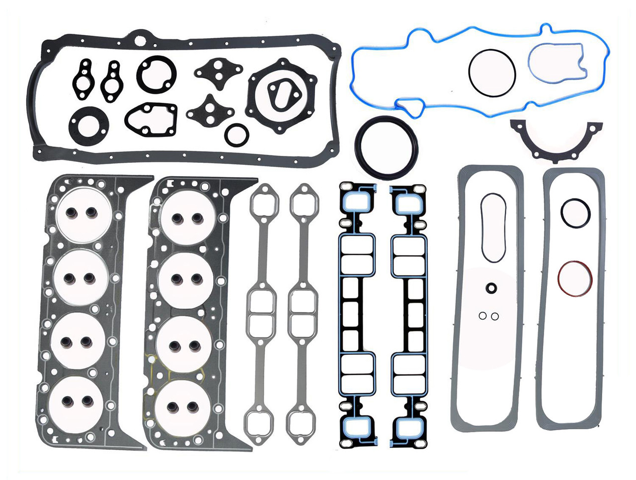 Full Gasket Set - GM Chevrolet 5.0L 305 Vortec Timing Gasket & Seal Not Incl - Enginetech C5.0-A