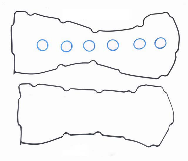 Valve Cover Gasket - Gasket Chrysler 2.7L Valve Cover Set With Spark Plug Seals - Enginetech VCCR167-A