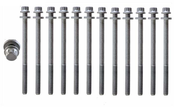 Head Bolt Set - Subaru 2.5L 2457 EJ25D DOHC 16V One Set Reqd - Enginetech HB204
