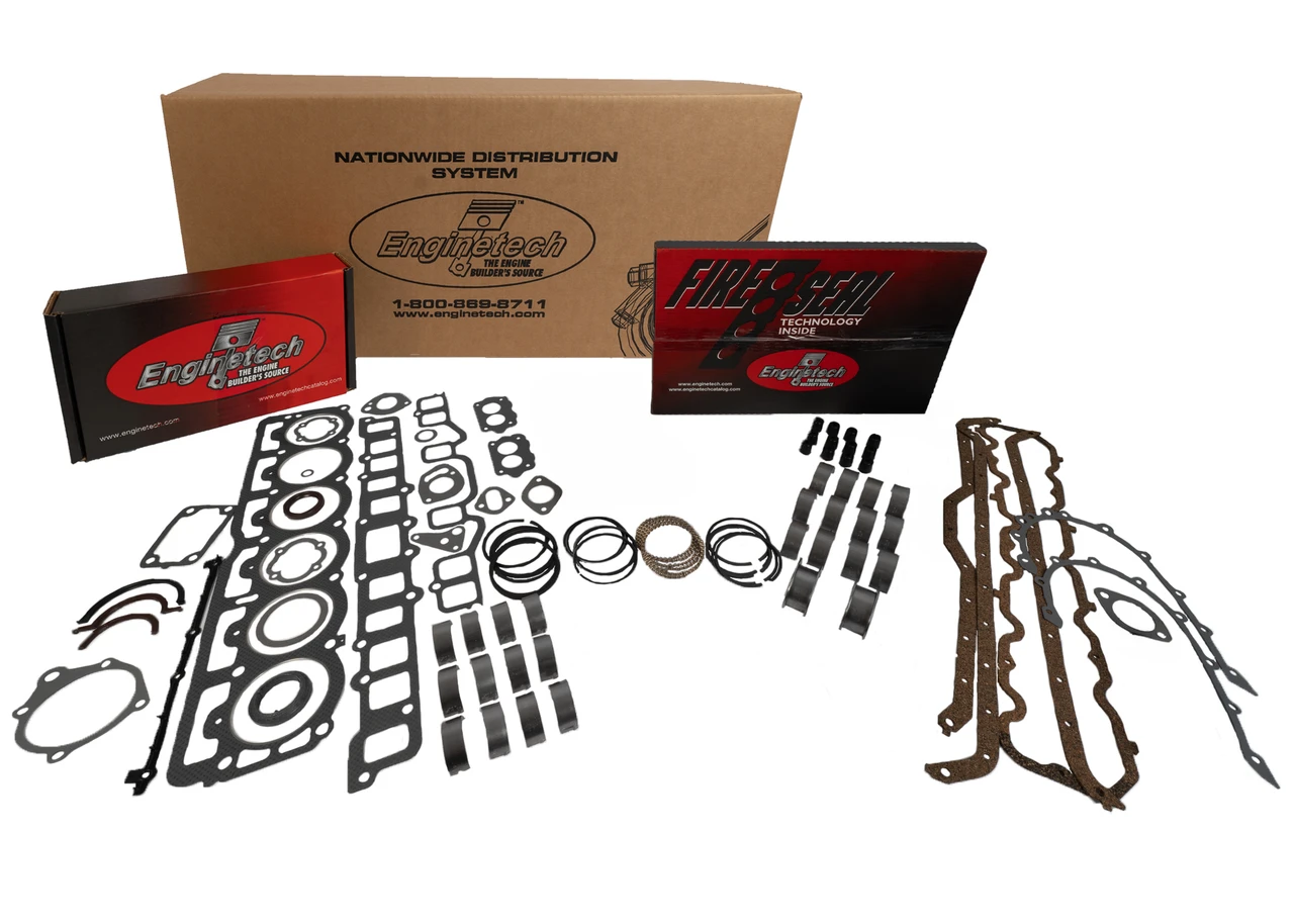 Engine Re-Ring Kit (Economy) - AMC Jeep 258 - Enginetech RMJ258