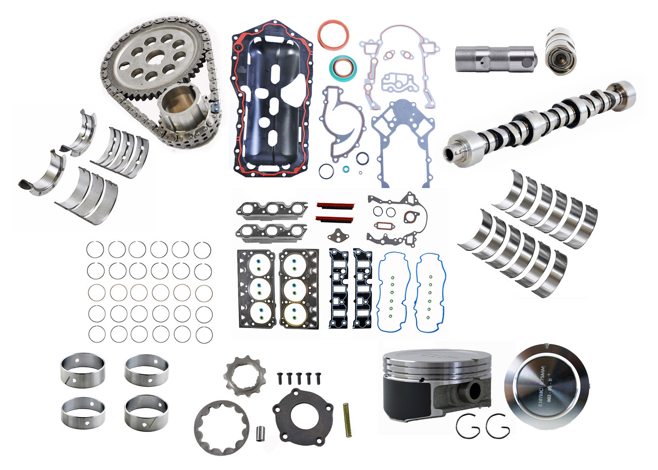 Engine Master Rebuild Kit - Master GM Buick 3.8L "K" Rwd Exp Plug & Plen Gasket Not Incl - Enginetech MKB3800GP