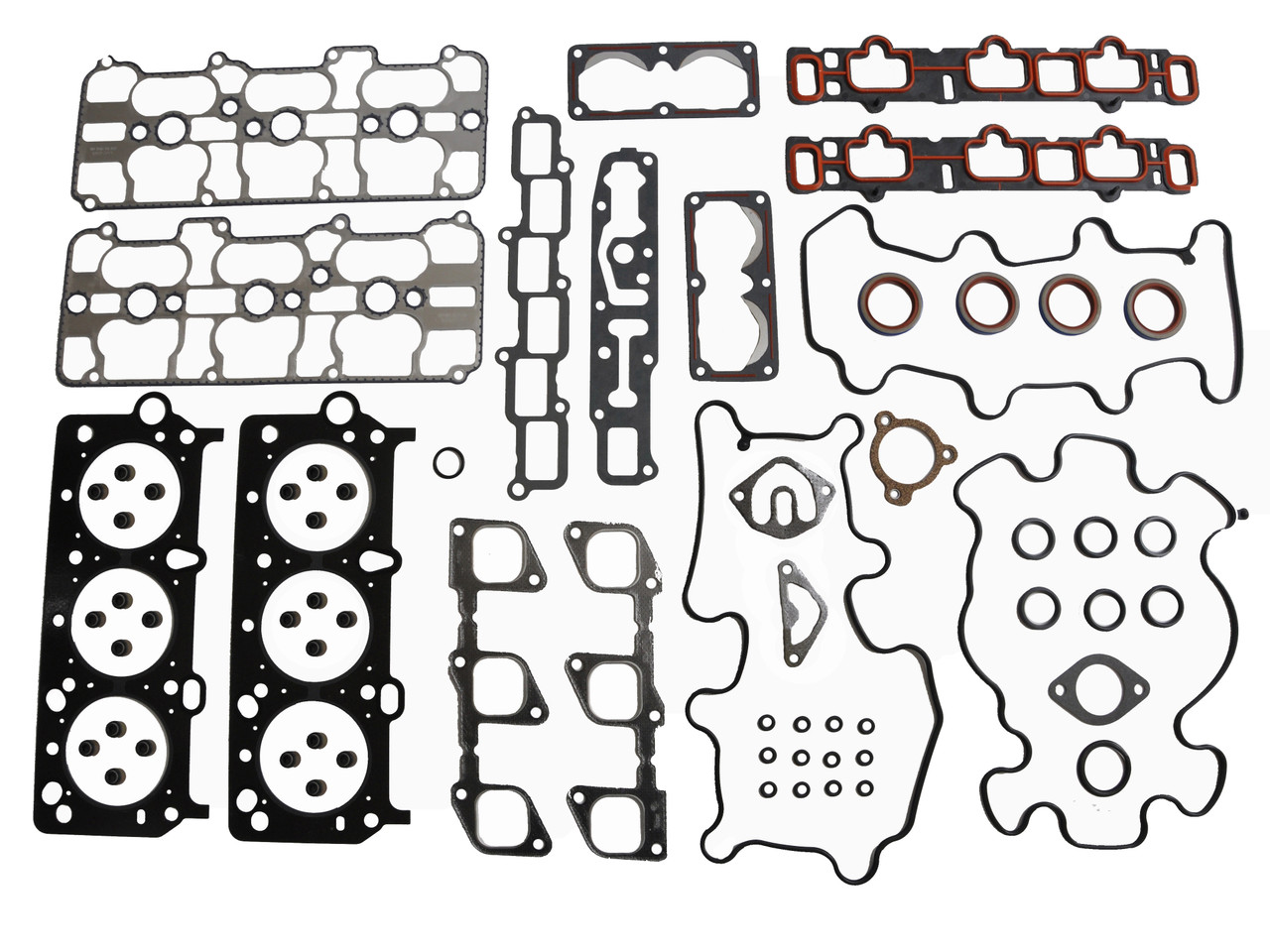 Head Gasket Set - GM Chevrolet 3.4L 207 DOHC With Head Bolts - Enginetech C207HS-BWB