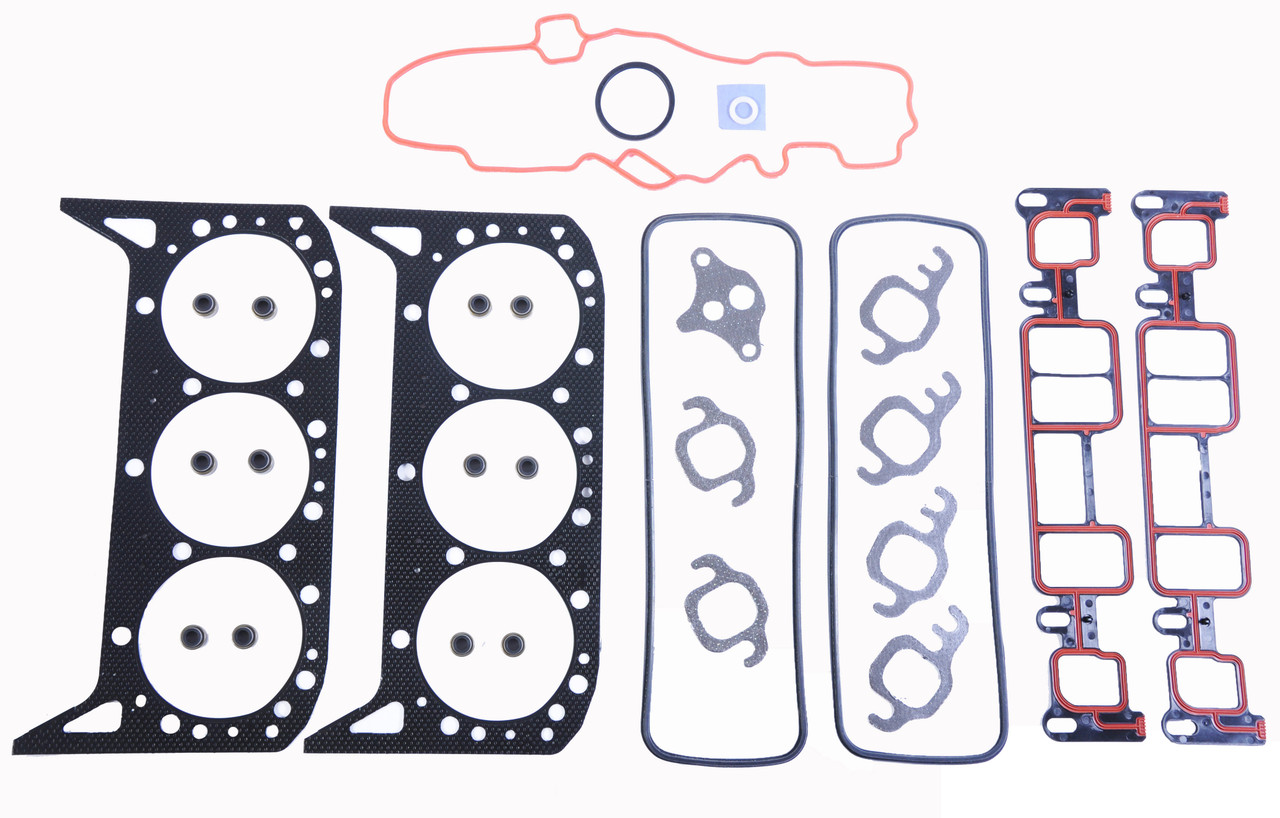 Head Gasket Set - GM Chevrolet 4.3L 262 Head Set With Head Bolt - Enginetech C262HS-EWB