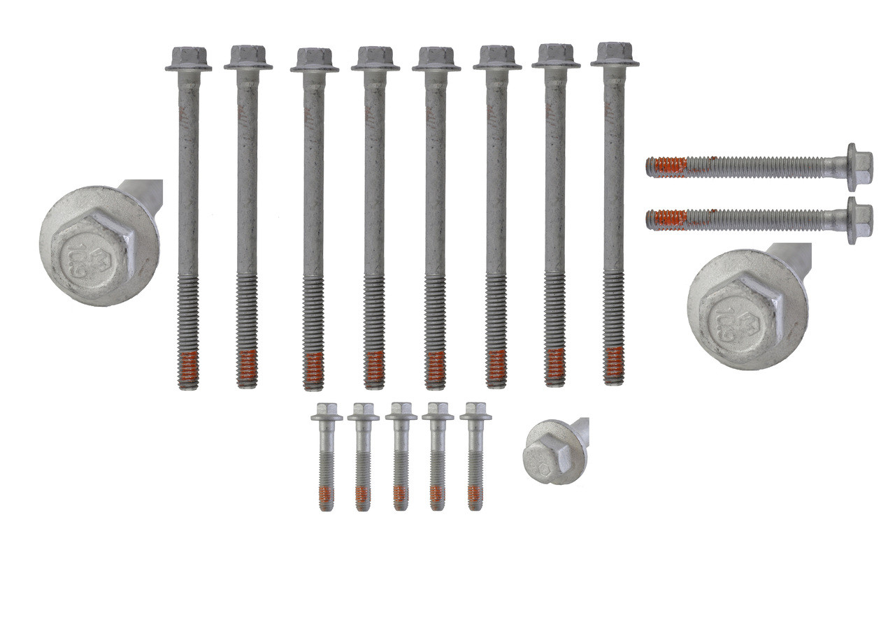 Head Gasket Set - GM Chevrolet Hum Isuzu Saab 4.8L 5.3L Mls Head Gaskets - With Head Bolts - Enginetech C325HS-BWB