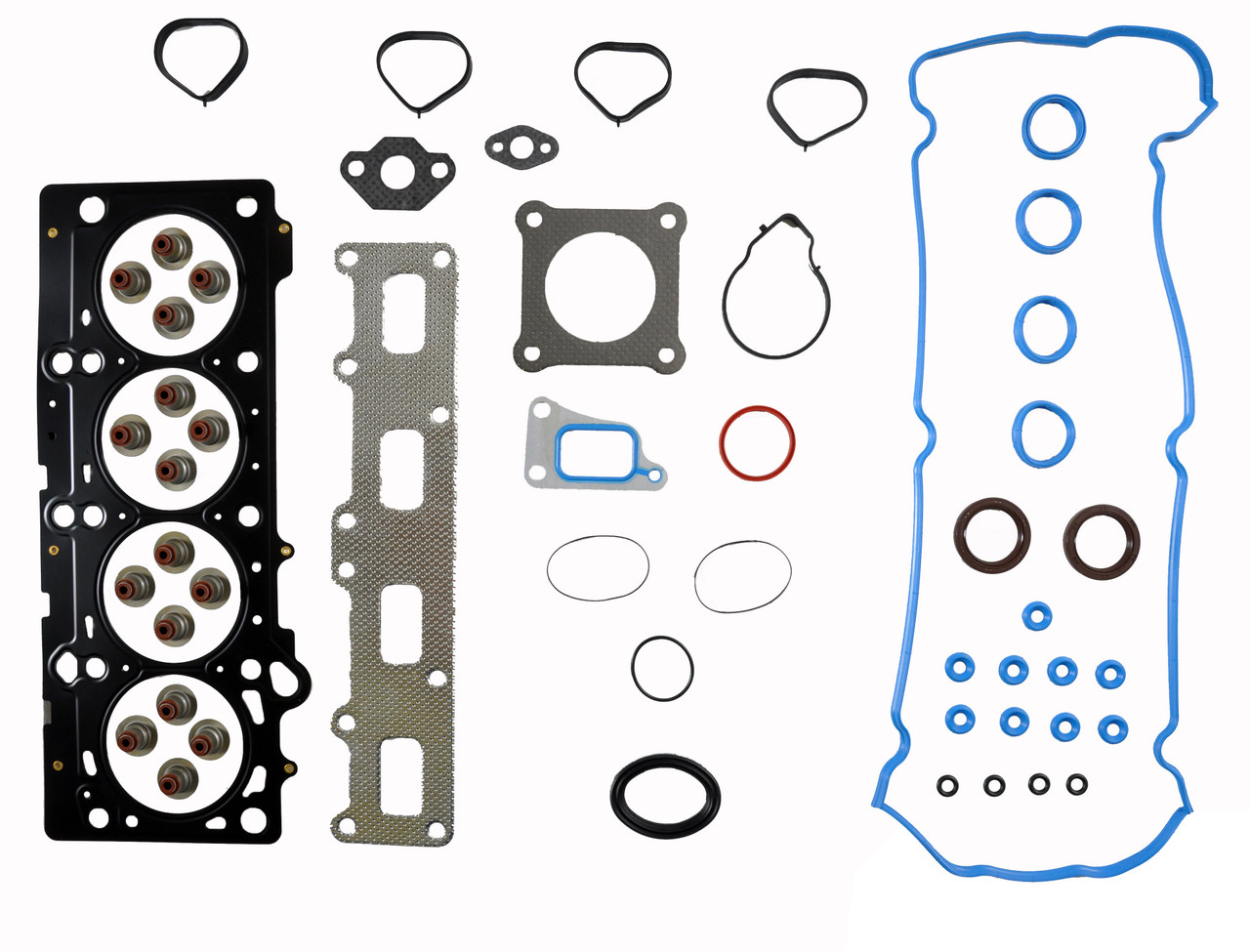 MLS Head Gasket Set with Head Bolts - Chrysler 2.4L 148 DOHC MLS - Enginetech CR148HS-DWB