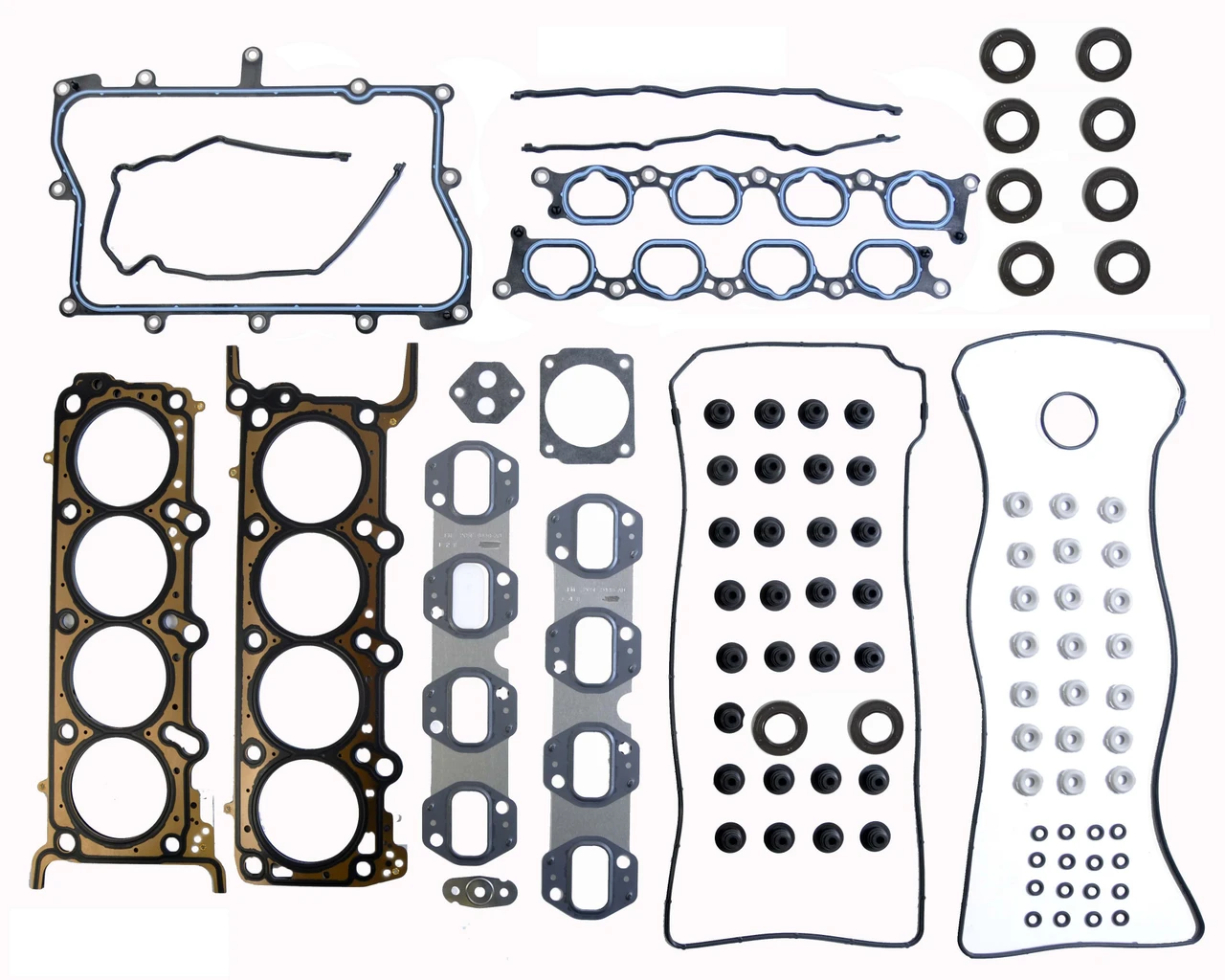 Head Gasket Set - Ford 4.6L 281 DOHC Trk Mls Head Gasket - W/ Head Bolts - Enginetech F281HS-RWB