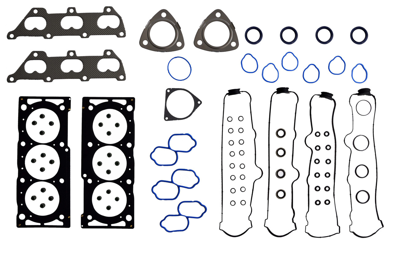 Head Gasket Set - GM 3.0L 181 DOHC 24V Mls Head Gaskets - W/ Head Bolts - Enginetech GM181HS-EWB