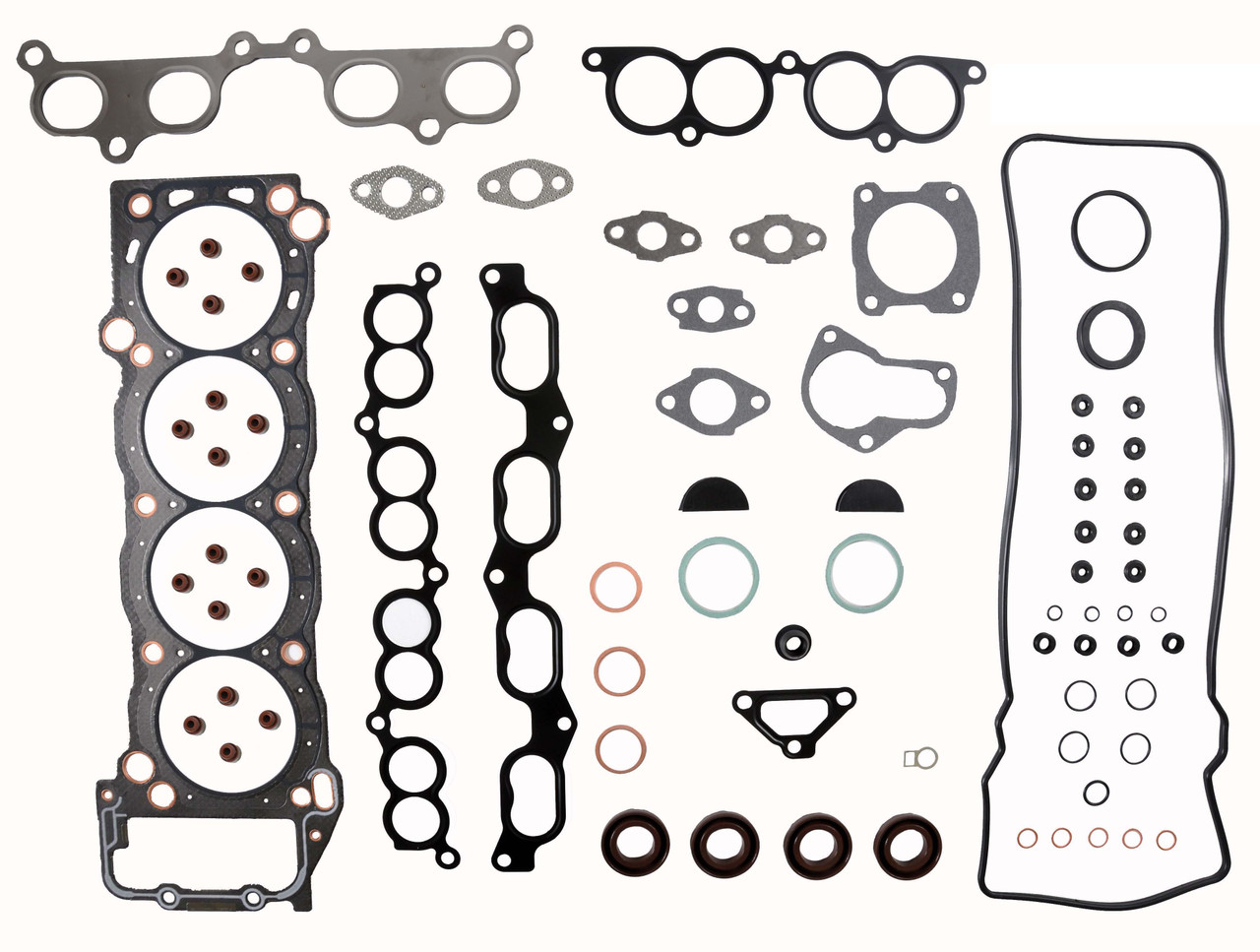 Head Gasket Set - Toyota 2.4L 2.7L DOHC 2RZFE W/ Head Bolts - Enginetech TO2.4HS-EWB