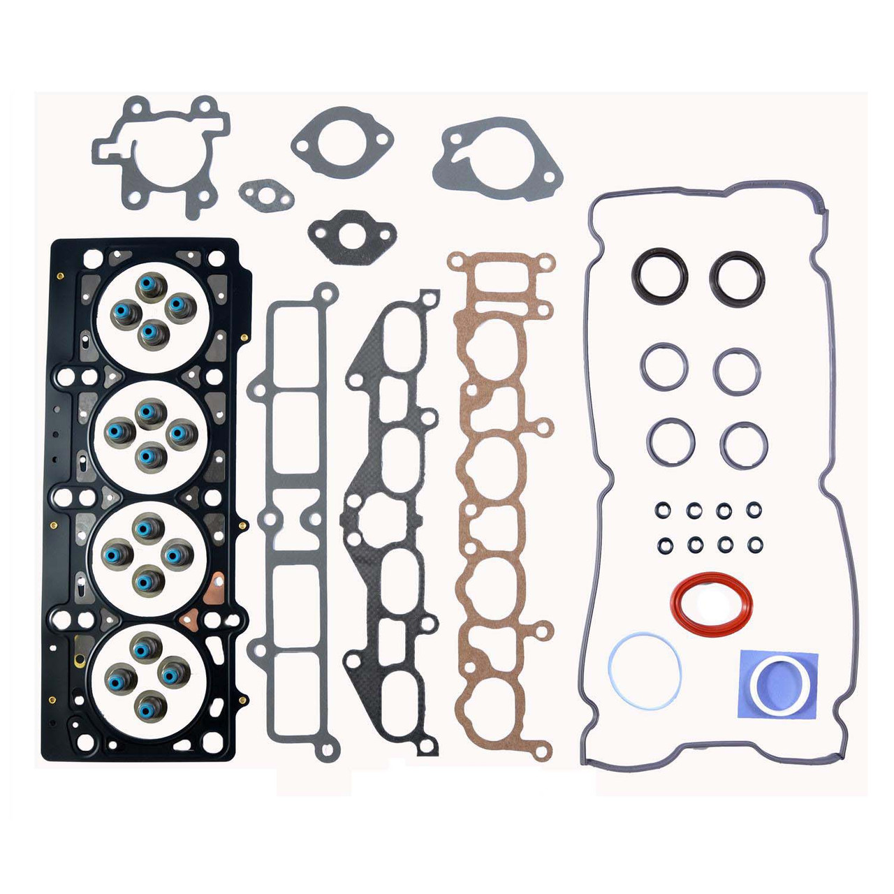 Full Gasket Set with MLS Head Gaskets - Chrysler 2.4L 148 DOHC MLS Head Gasket Hs & Cs Kit - Enginetech CR148K-1