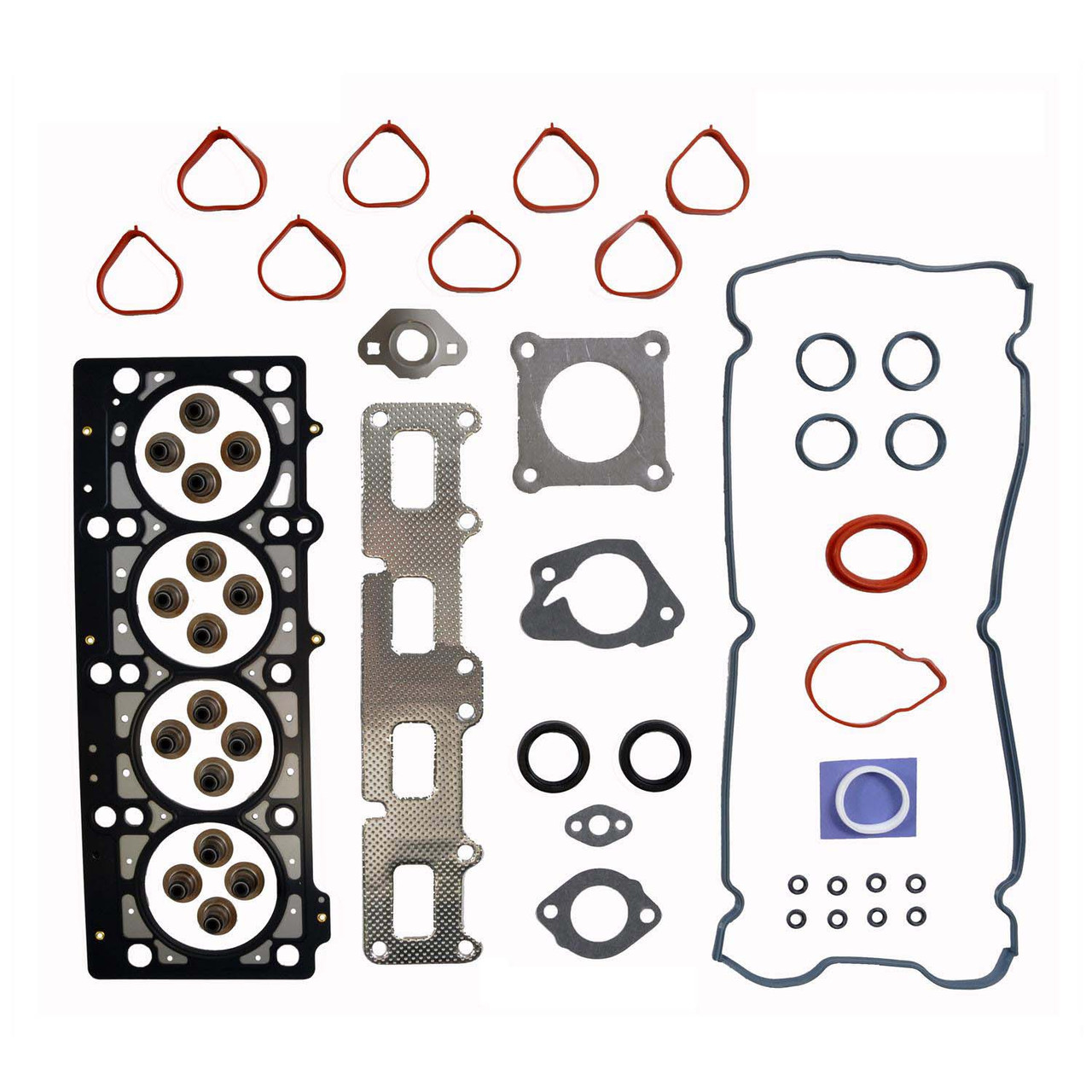 Full Gasket Set with MLS Head Gaskets - Chrysler 2.4L 148 DOHC MLS Head Gasket Hs & Cs Kit - Enginetech CR148K-2