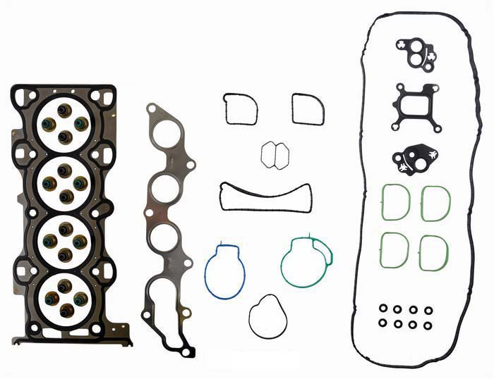 Full Gasket Set - Ford 2.3L 138 DOHC Mls Hs & Cs Kit - Enginetech F138K-6