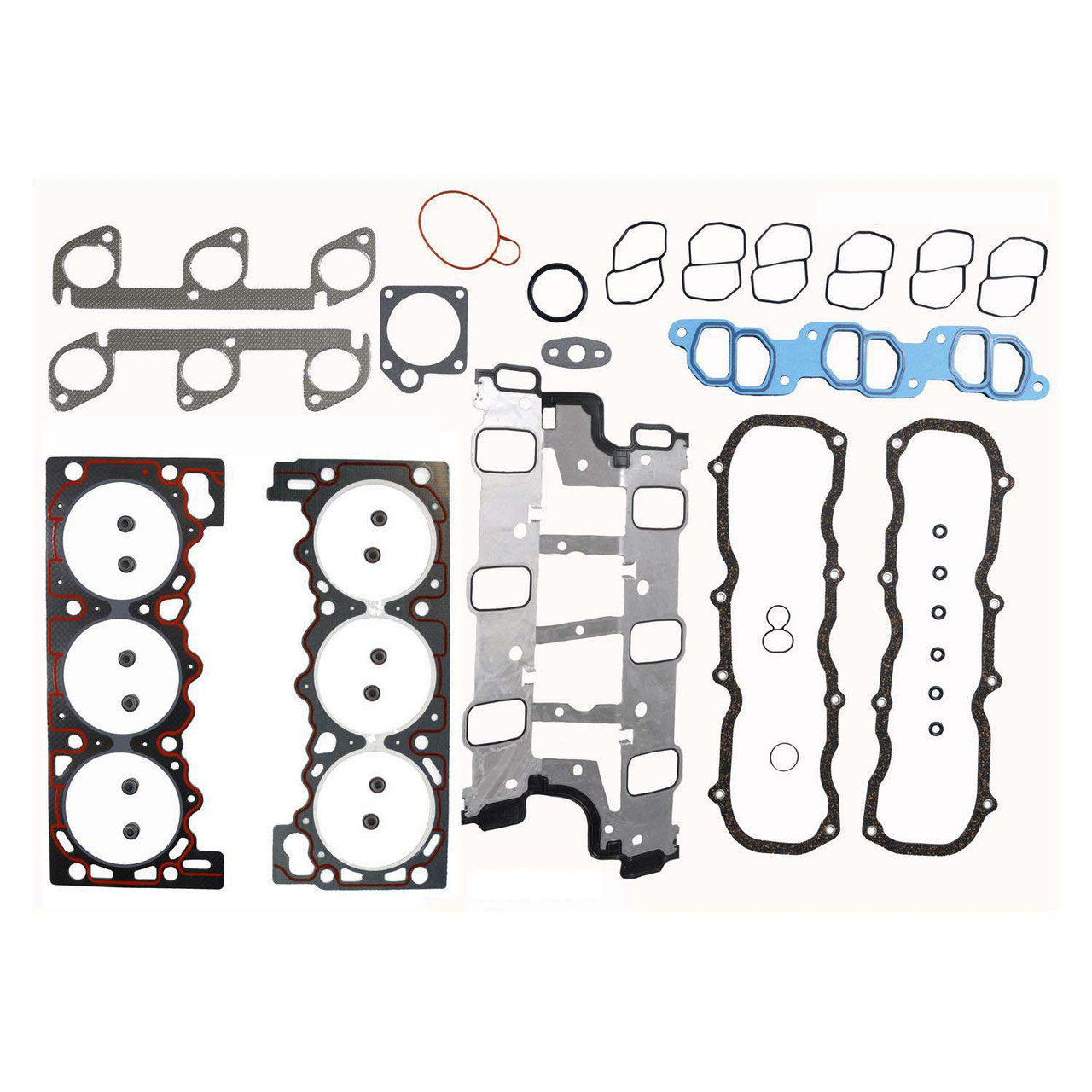 Full Gasket Set - Ford 4.0L OHV Head Set Hs & Cs Kit - Enginetech F244K-8